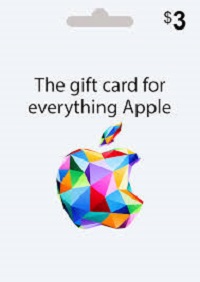 $3 Apple Gift Card