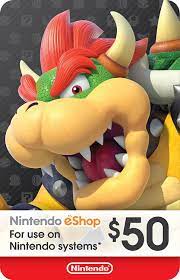 $50 Nintendo eShop Gift Card (US)