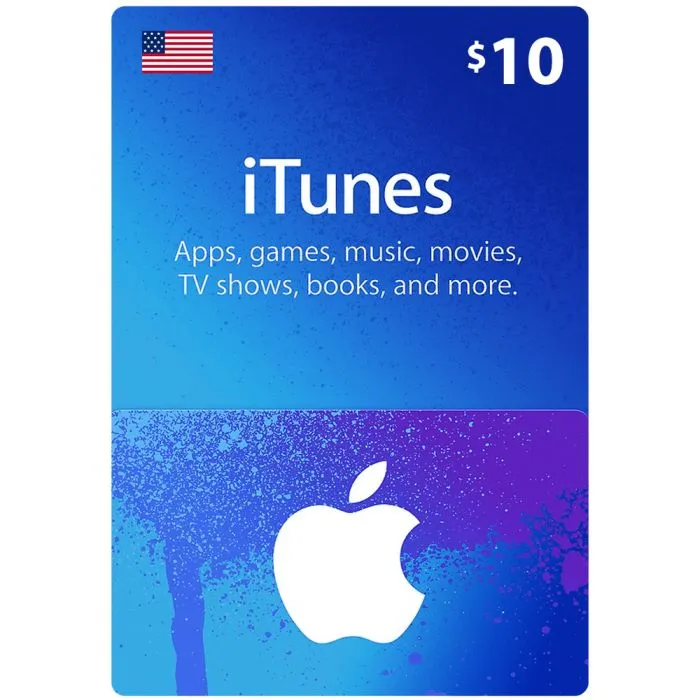 $10 Apple gift card