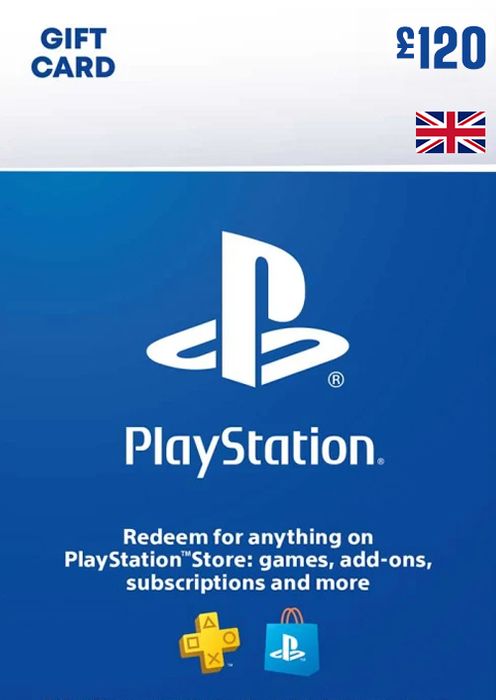 £120 PlayStation Store Gift Card (UK)
