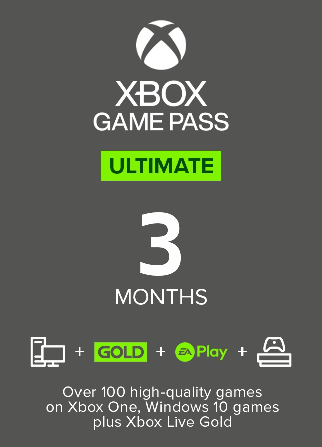 Xbox Game Pass Ultimate - 3 Months (Global)
