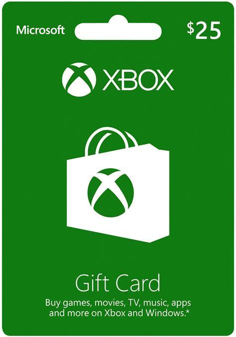 $25 Xbox Gift Card (US)