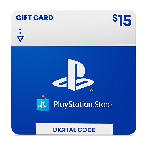 $15 PlayStation Store Gift Card (US)