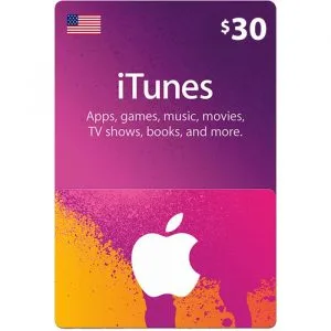 $30 Apple Gift Card