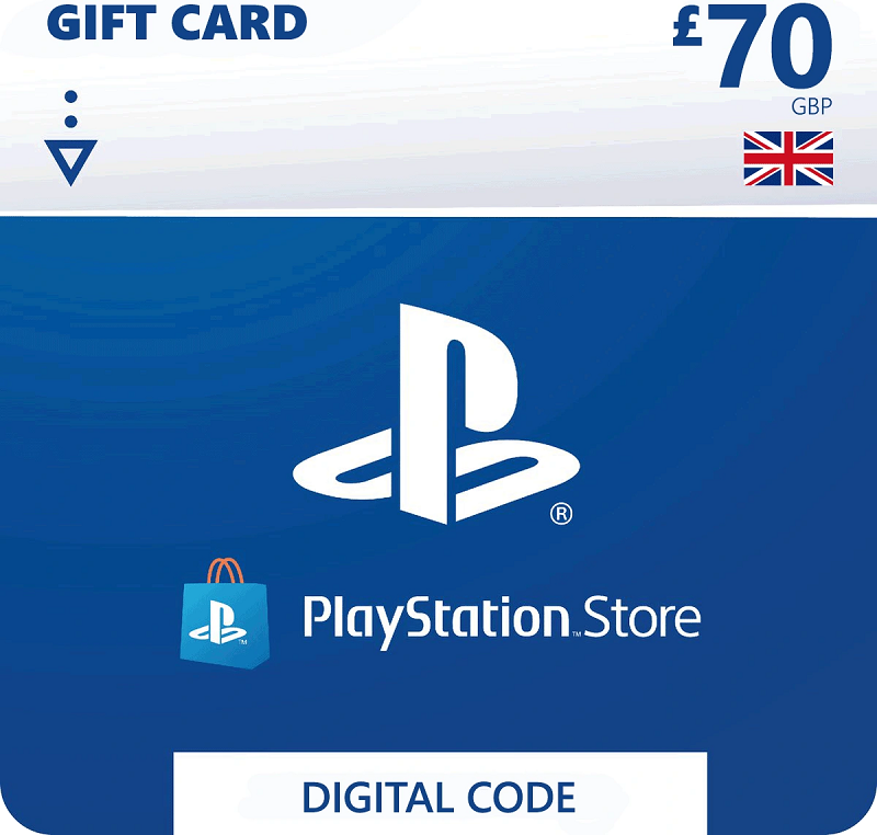 £70 PlayStation Store Gift Card (UK)