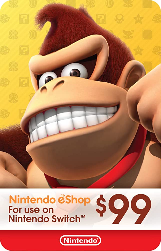 $100 Nintendo eShop Gift Card (US)