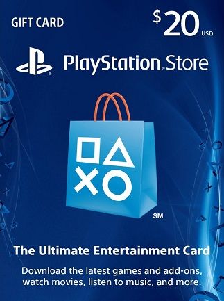$20 PlayStation Store Gift Card (US)