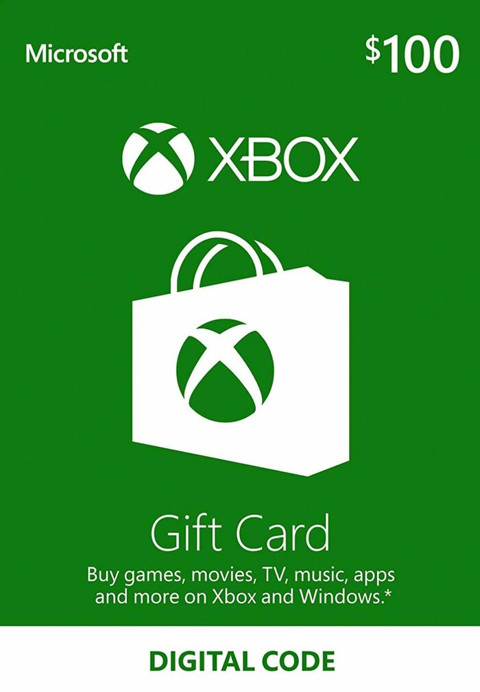 $100 Xbox Gift Card (US)